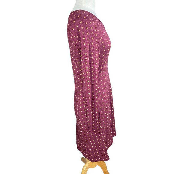 Toad&Co Windmere Dress Long Sleeve Athleisure Fit & Flare Camp Hiking Gorpcore-S - Picture 6 of 10